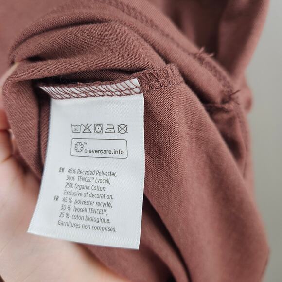 Treeblend Peru Embroidered Llama Crew Neck Graphic Sustainable T-Shirt Size M - Picture 5 of 7